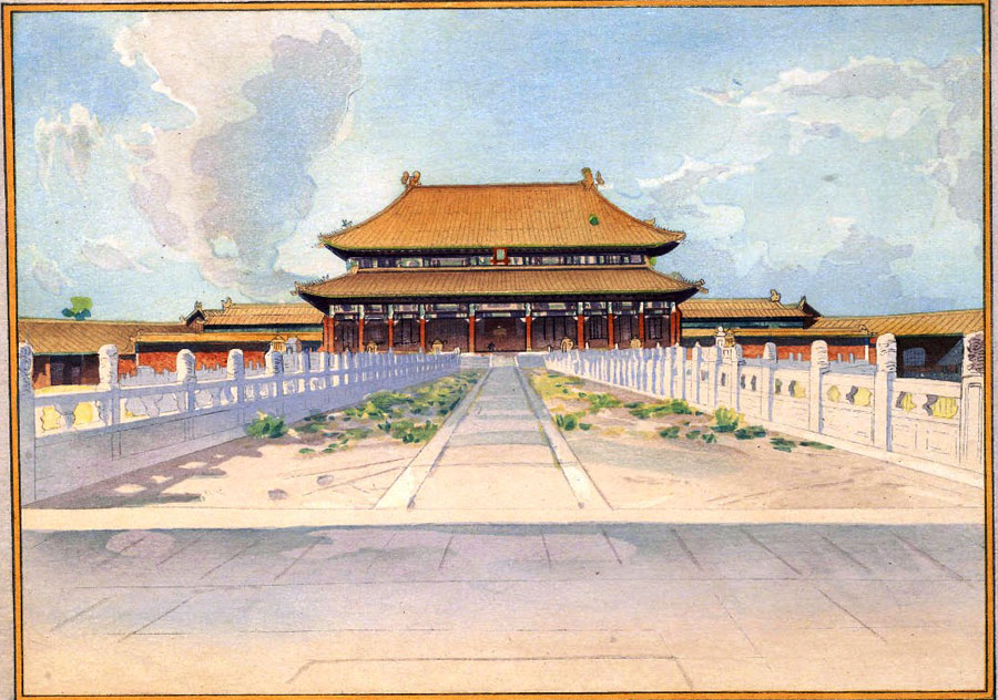 北京皇城建筑装饰