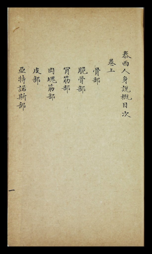 泰西人身说概